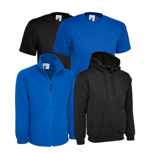 Workwear Package with LPB embroidery - 2x T-Shirt + 1x Hoodie + 1x Fleece