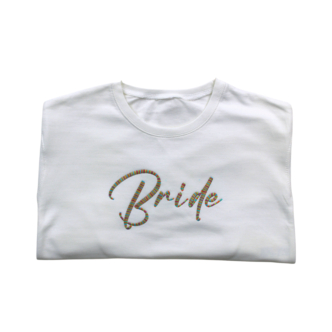 Ladies Cropped Sweatshirt - Bride & Bridesmaid Customised