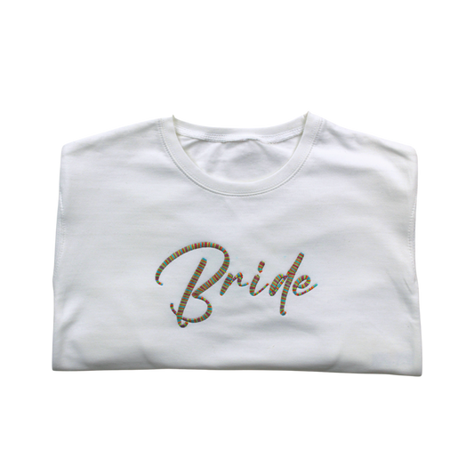 Ladies Cropped Sweatshirt - Bride & Bridesmaid Customised