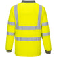 Portwest Hi-Vis Long Sleeved Polo - Yellow (Back)