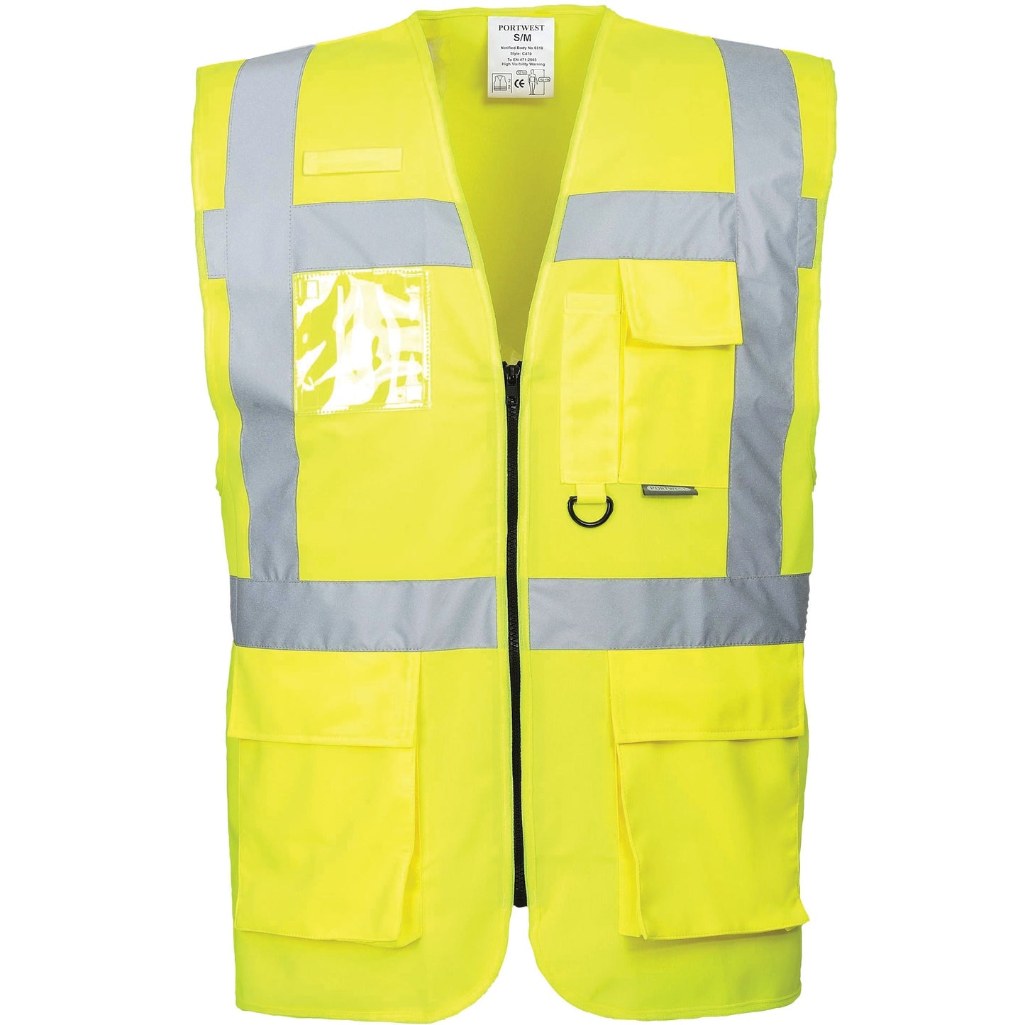 Portwest Berlin Executive Vest - Yellow