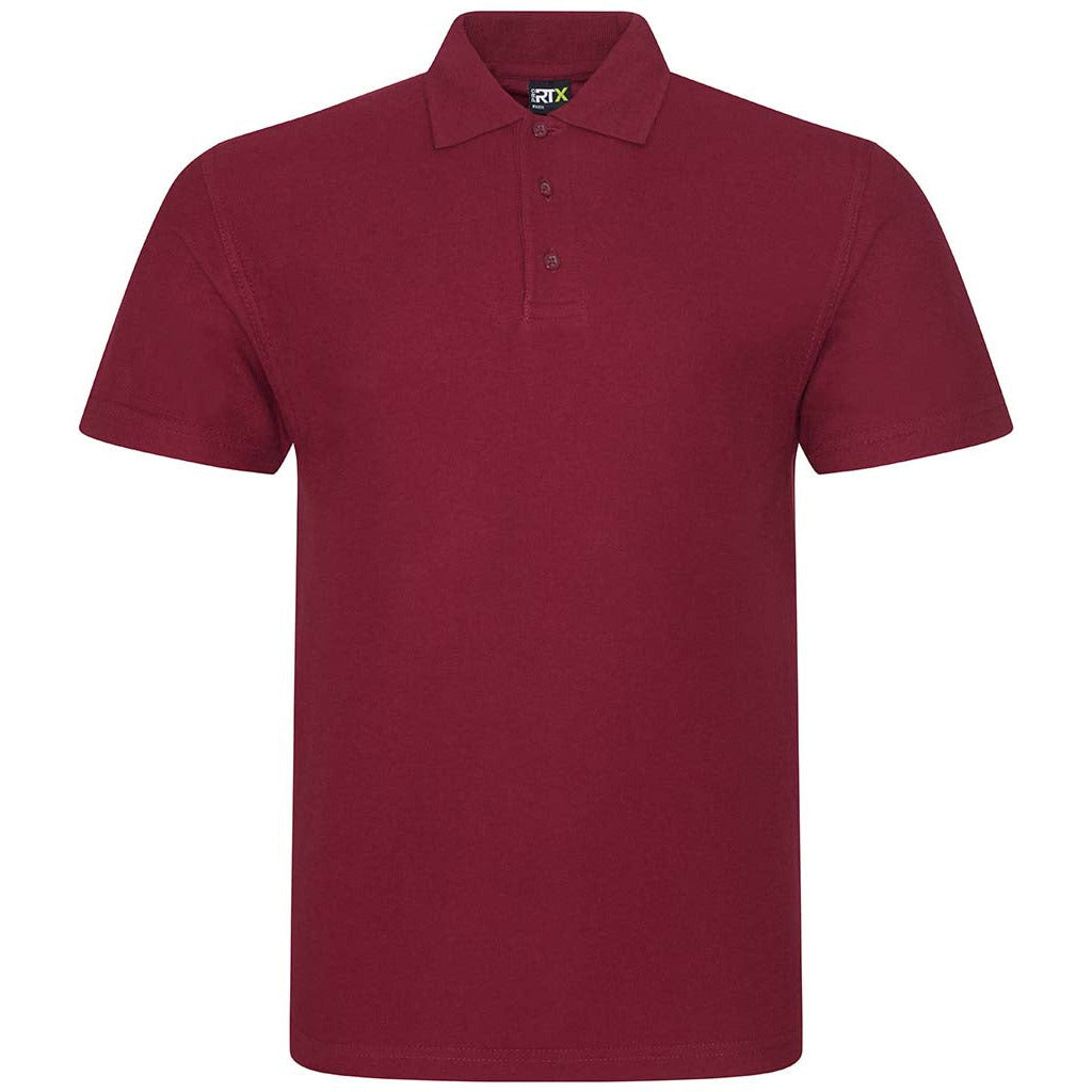 Pro RTX Pro Piqué Polo Shirt - Burgundy