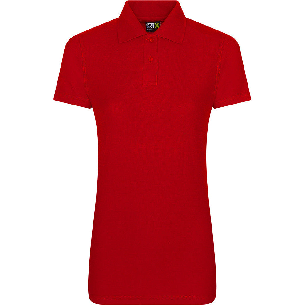 Pro RTX Ladies Pro Piqué Polo Shirt - Red