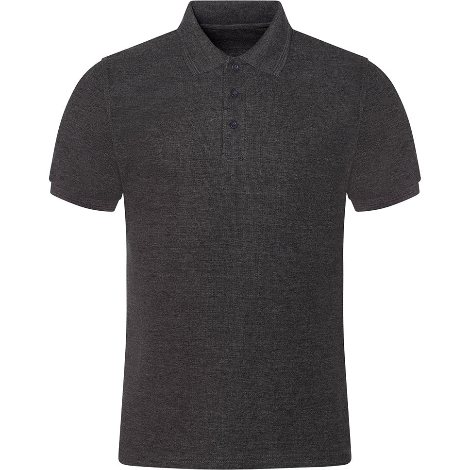 PRO RTX Pro Premium Piqué Polo Shirt - Charcoal