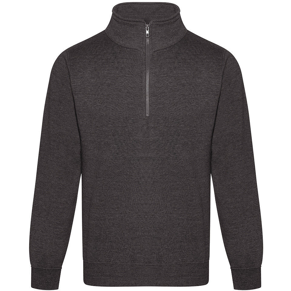 Pro RTX Pro 1/4 Neck Zip Sweatshirt - Charcoal