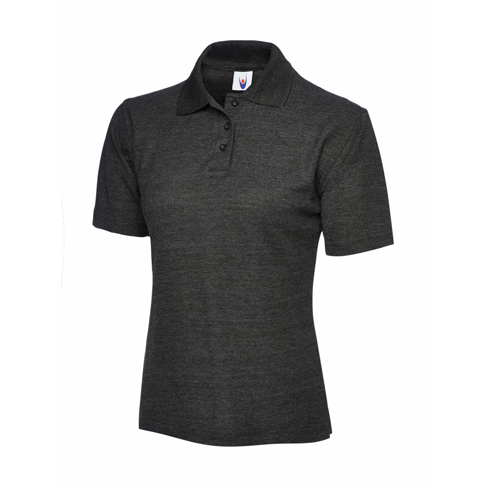 Ladies Classic Polo Shirt (2XL - 4XL) Charcoal