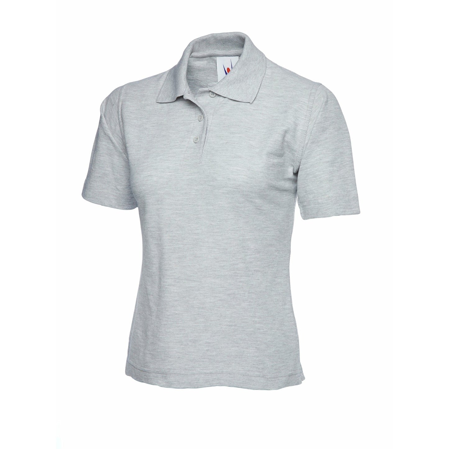 Ladies Classic Polo Shirt (2XL - 4XL) Heather Grey