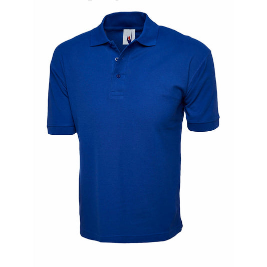 Cotton Rich Polo Shirt Royal