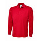 longsleeve-poloshirt Red