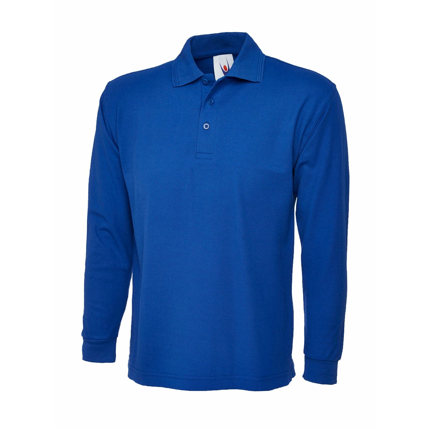 longsleeve-poloshirt Royal Blue