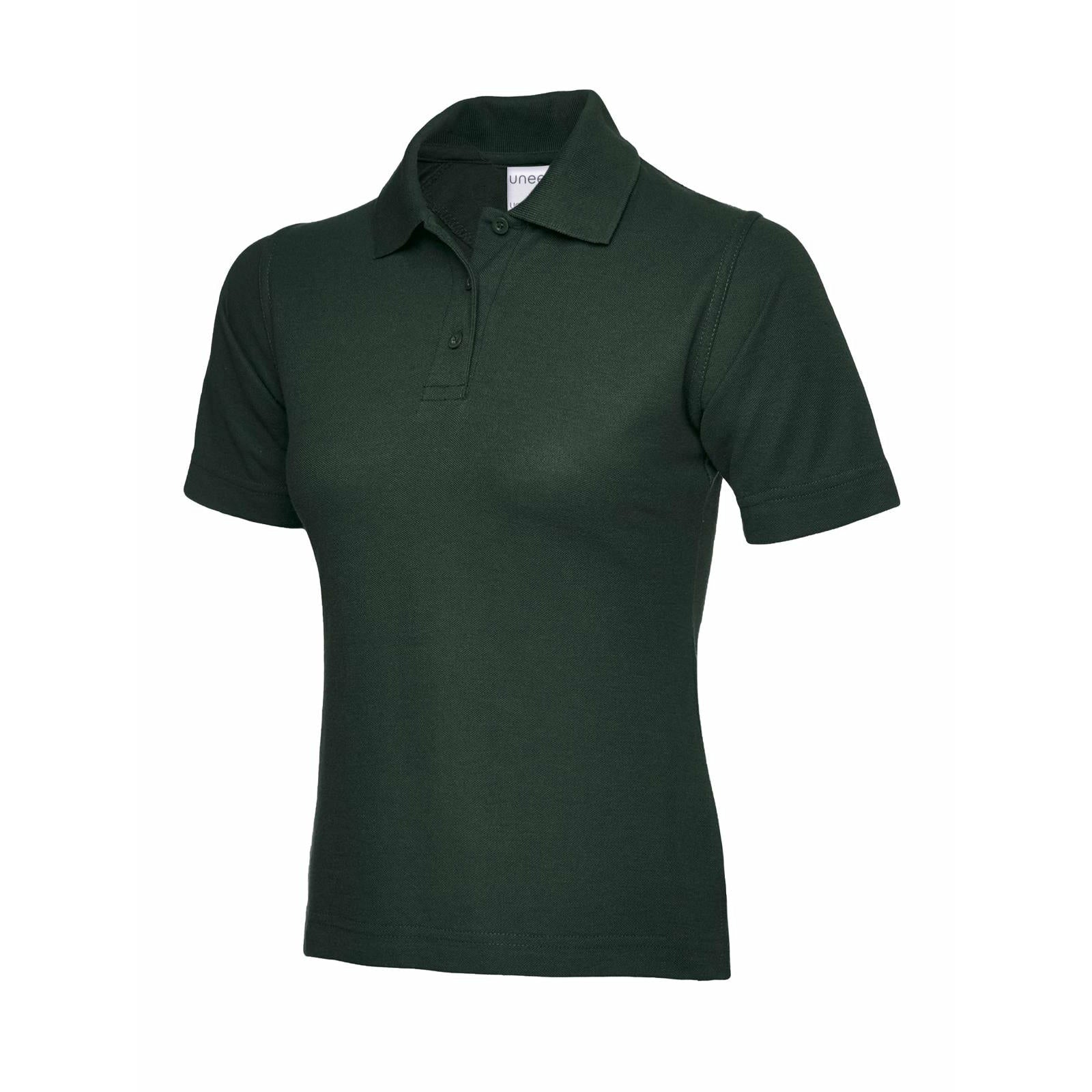 ladies-ultra-cotton-poloshirt Bottle Green