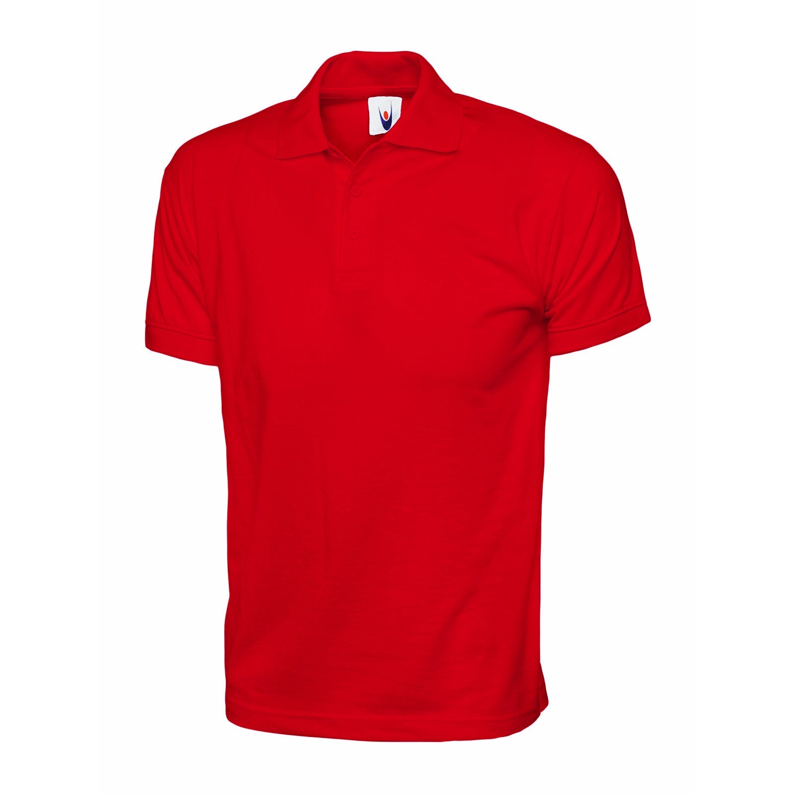 Jersey Polo Shirt Red