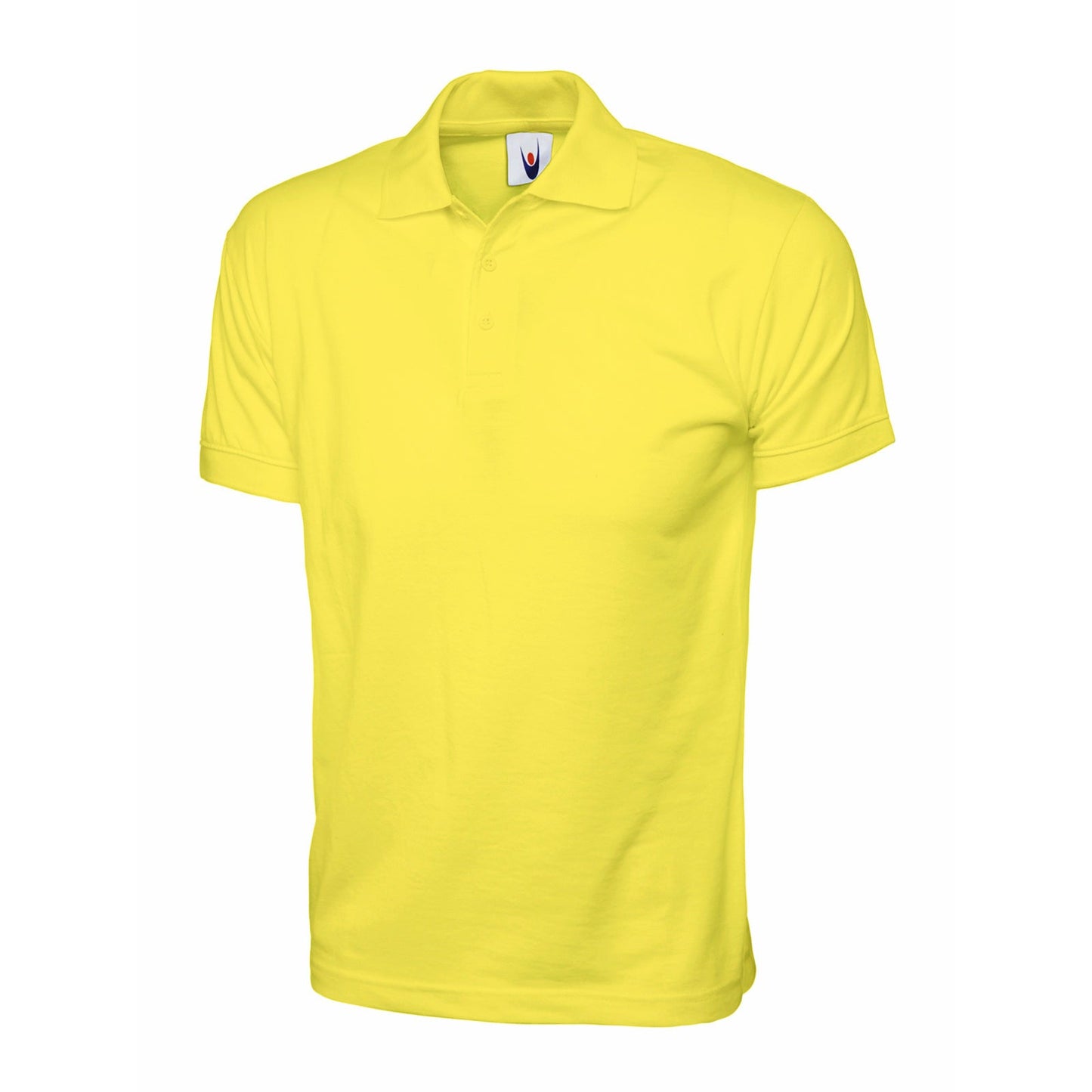 Jersey Polo Shirt Yellow