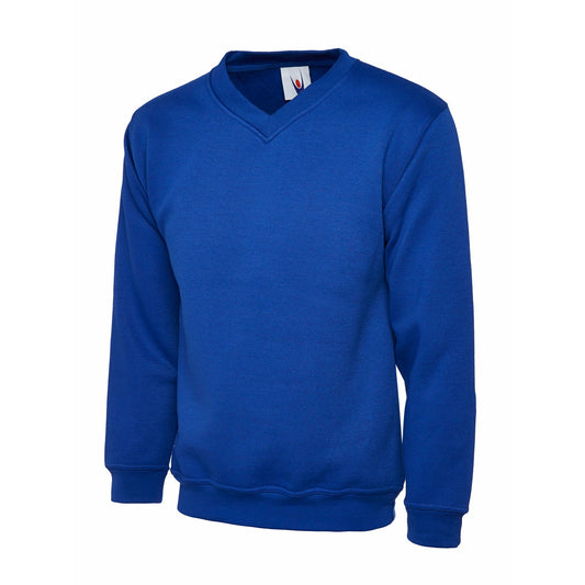 Premium V-Neck Sweatshirt Royal