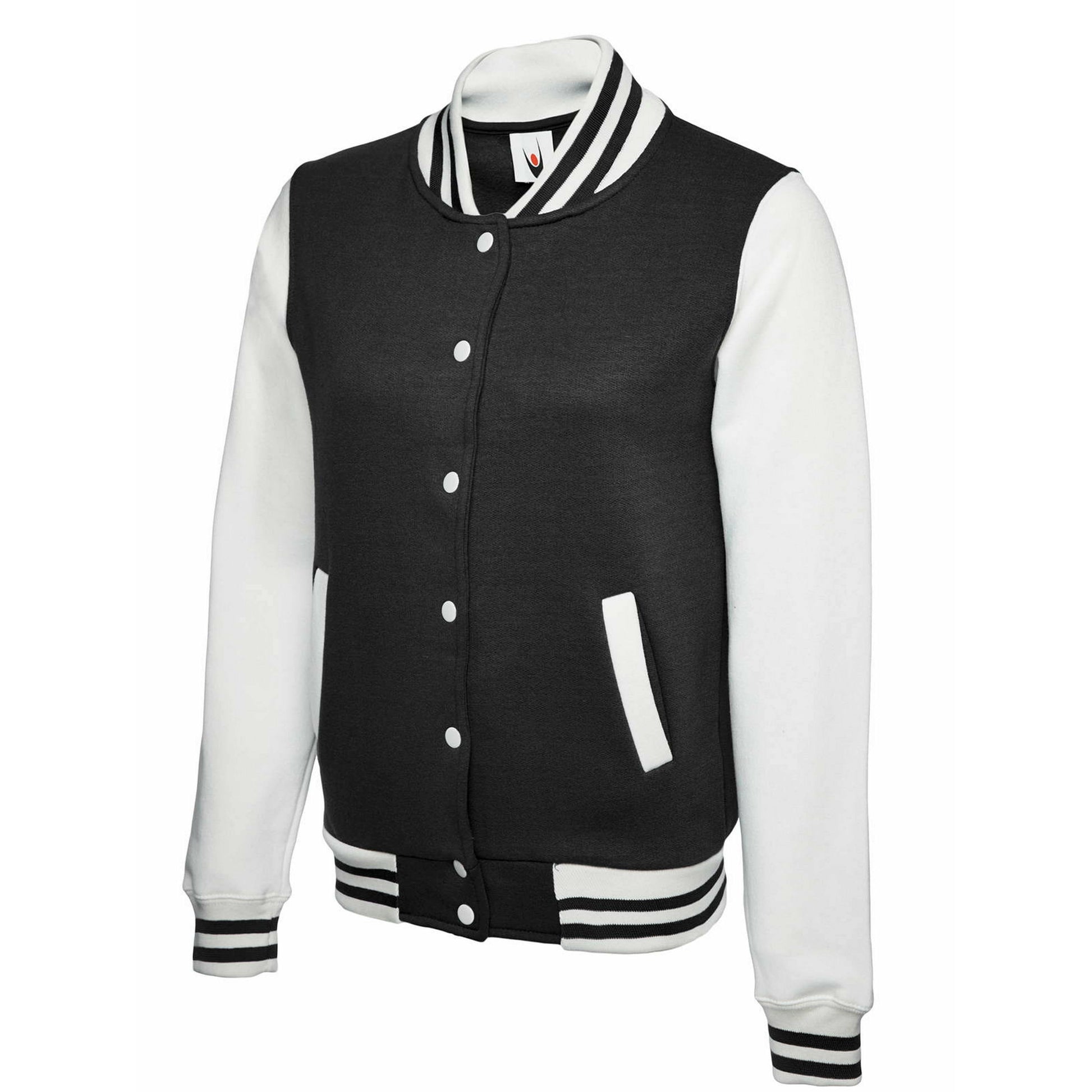 Ladies varsity jacket Black