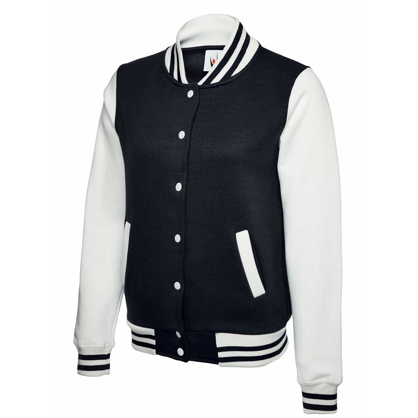 ladies varsity jacket navy