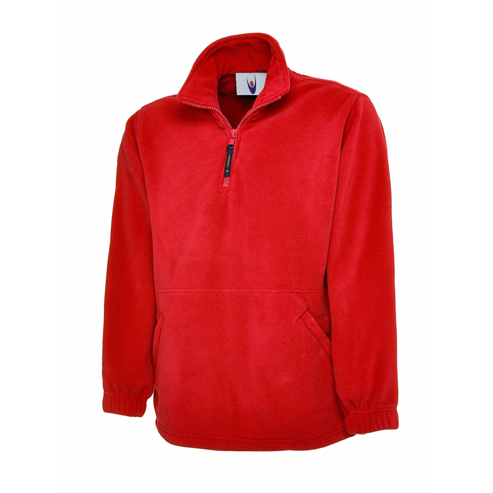 Premium 1/4 zip fleece Red