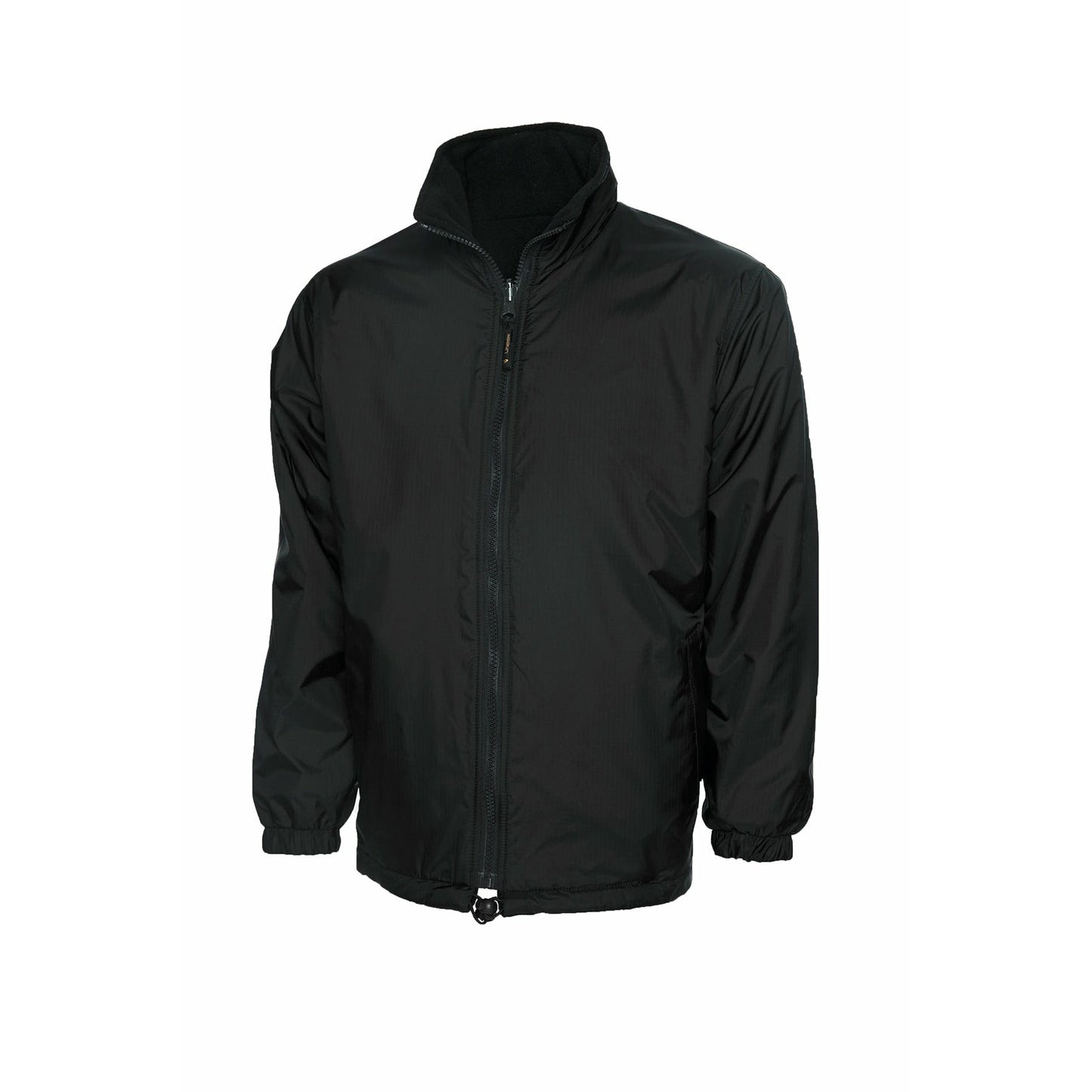 Premium reversible fleece Black