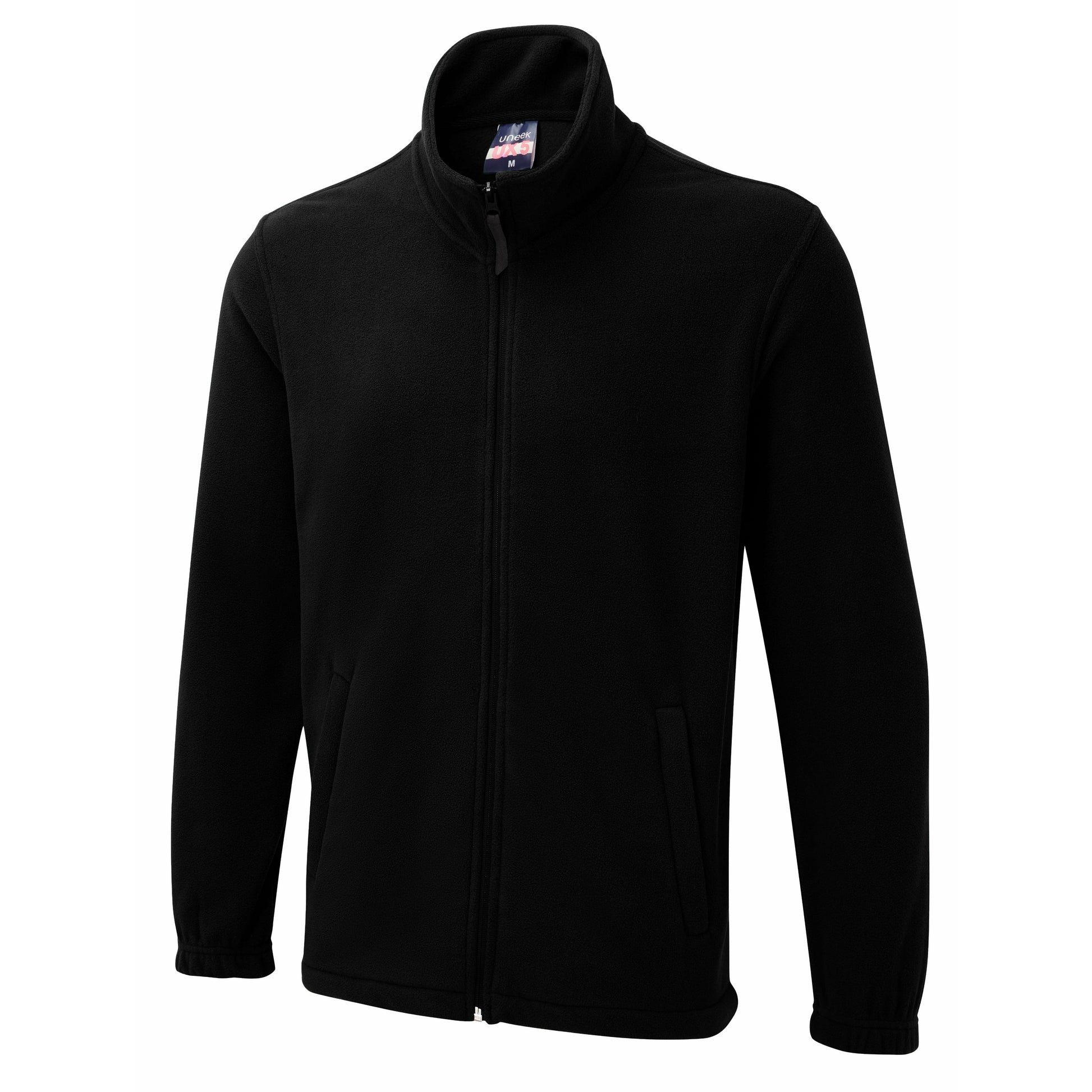 Black UX full zip fleece