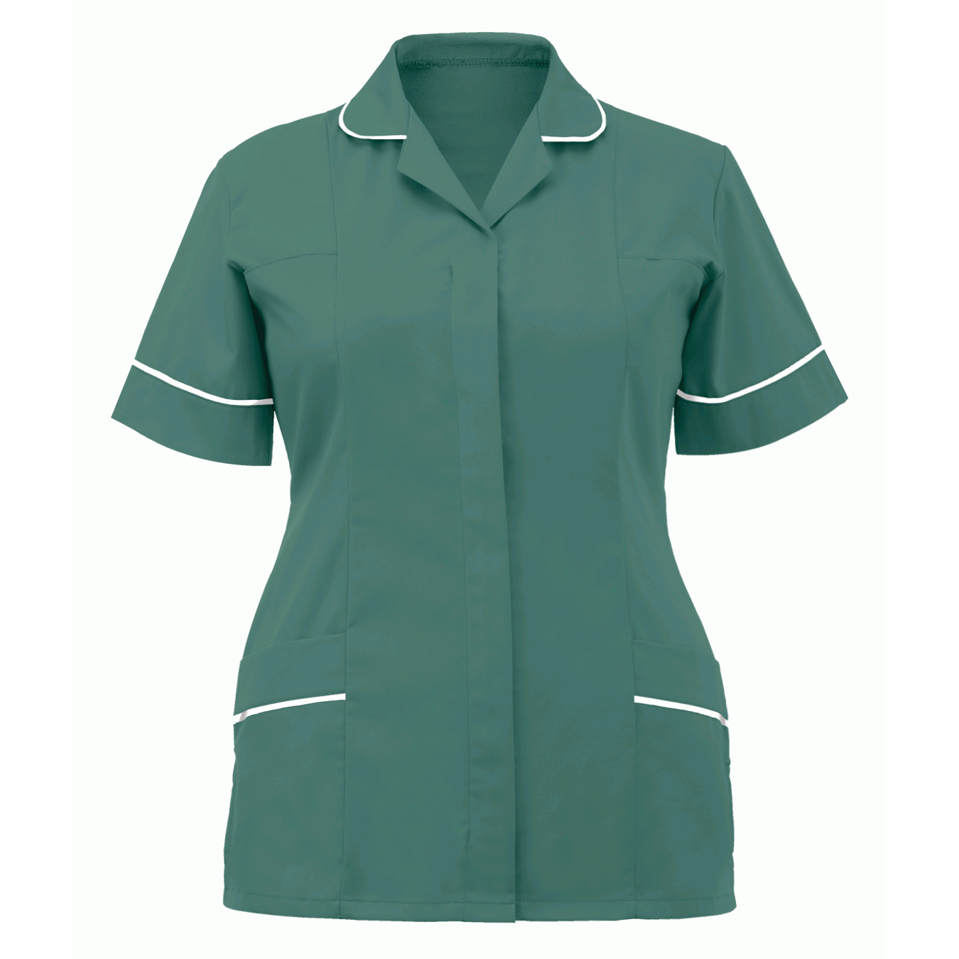 CLASSIC TUNIC: LADIES BOTTLE GREEN