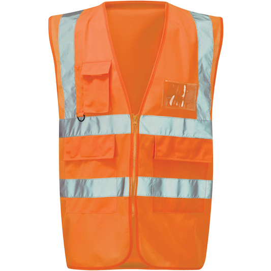 MILANESE: EXECUTIVE WAISTCOAT ORANGE