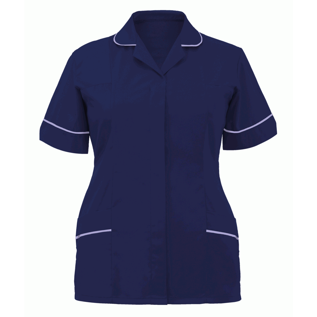 CLASSIC TUNIC: LADIES - NAVY / Lillac