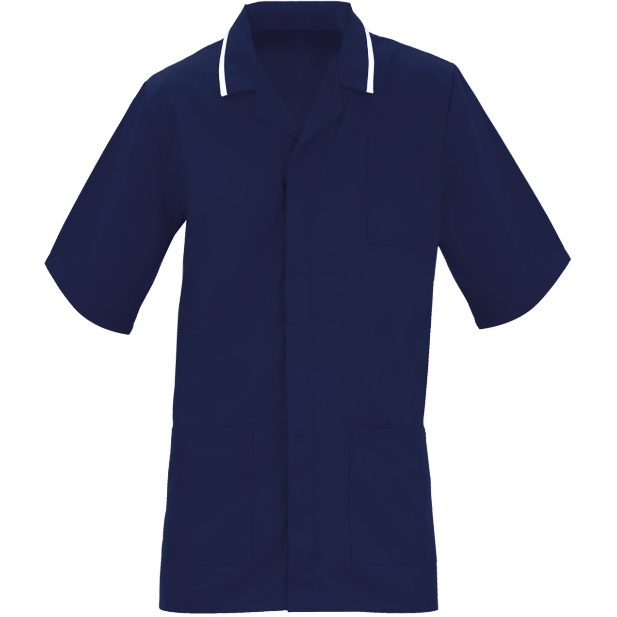 Men's Healthcare Tunic Navy & White