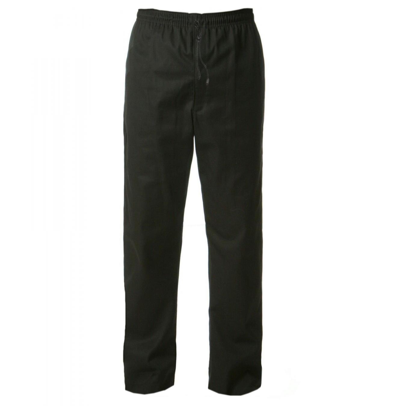 CHEF'S TROUSERS: UNISEX PLAIN BLACK