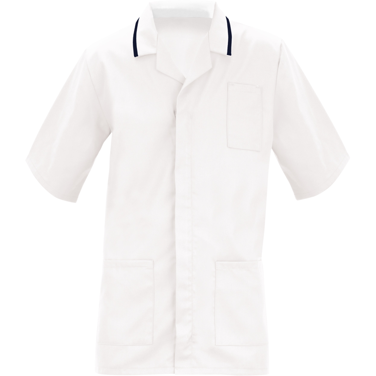 Men's Healthcare Tunic White & Navy